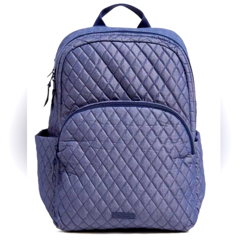 Vera Bradley large laptop Backpack NEW